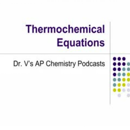 Thermochemical Equations