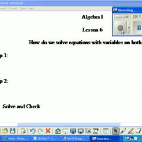 Lesson 5 Algebra 1