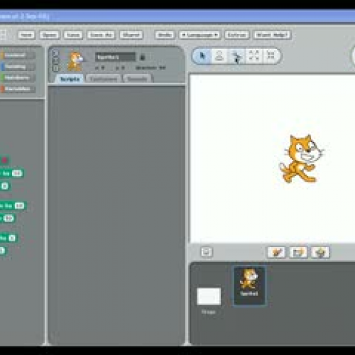 Scratch Taskcard 6:SENSING FEATURE/HIDE AND S