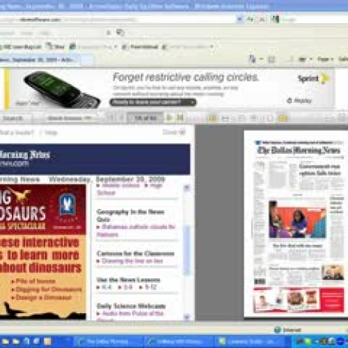 Students can use technology to design a dinos