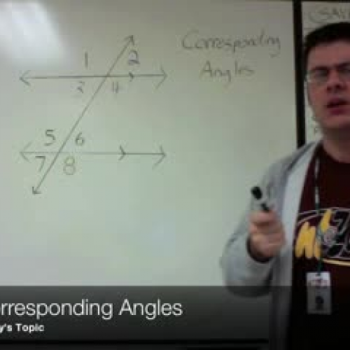 MOO #6 - Corresponding Angles
