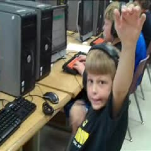 Kids in Computer Class