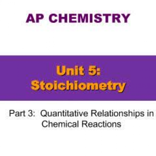 EHS AP Chem Unit 5 Part 3
