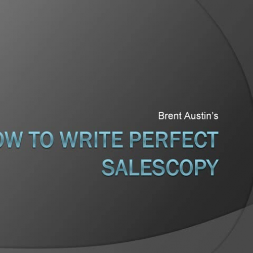 How To Write Perfect Salescopy: Step 2