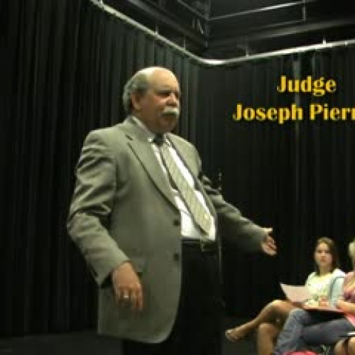 PCA Lecture: Judge Pierron