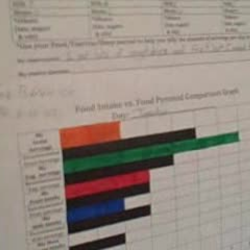 Berenice interprets her nutrition data