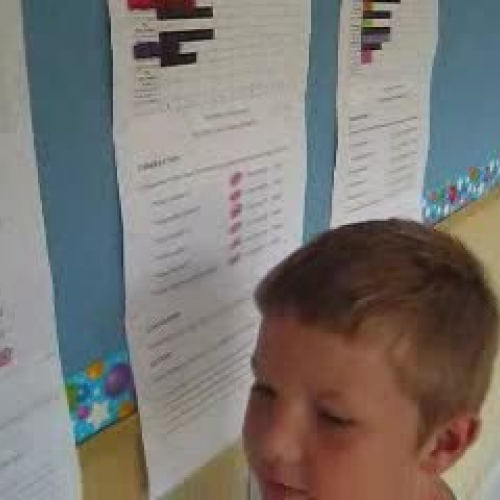 Aiden interprets his nutrition data