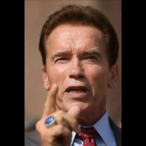 Gov. Schwarzenegger's PSA for Earth Science W