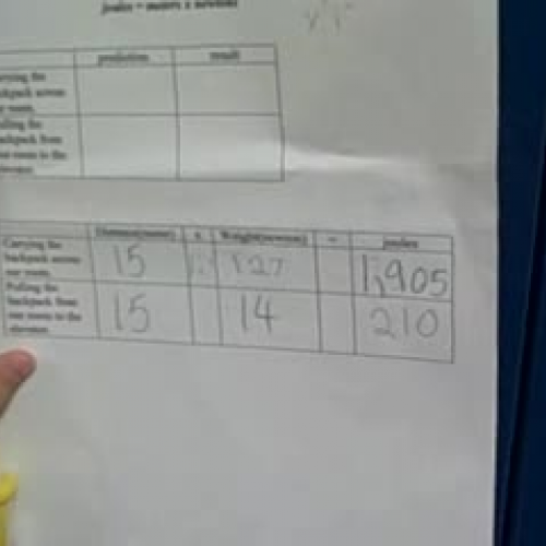 work math explanation