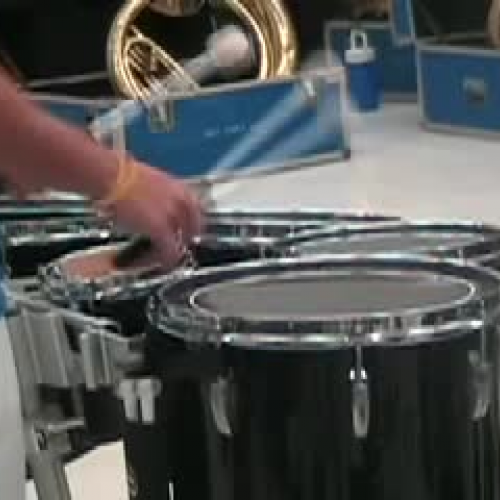 New Caney High School Band Drum Line