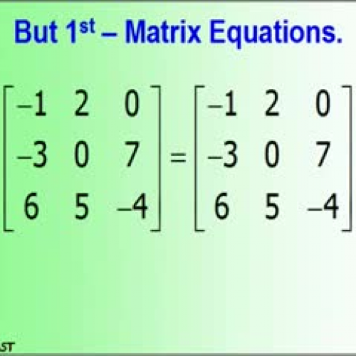 The Identity Matrix KORNCAST