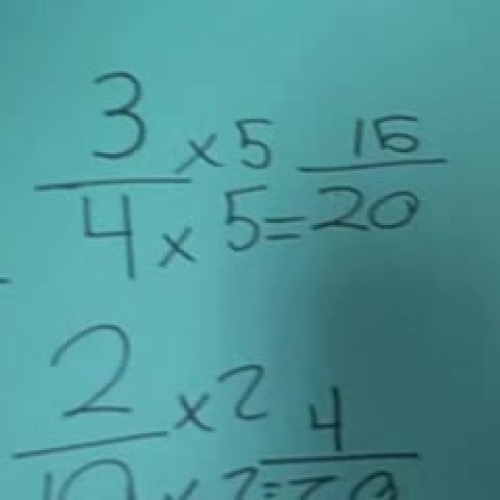 math final subtracting fractions