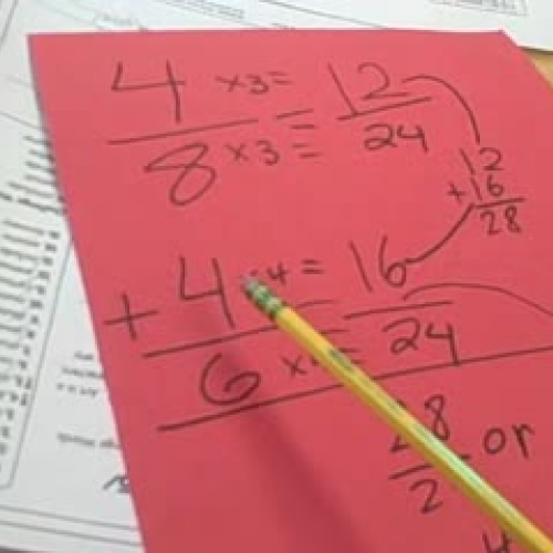 math final adding fractions