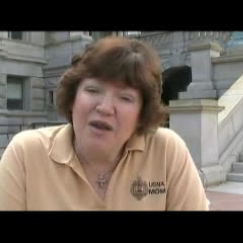 Mrs. Mayfield at library of congress
