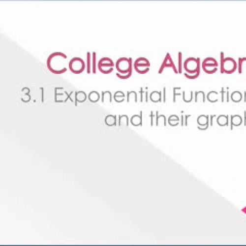 3.1 Exponential functions_Hillman