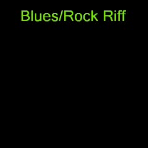 Blues/Rock Riff