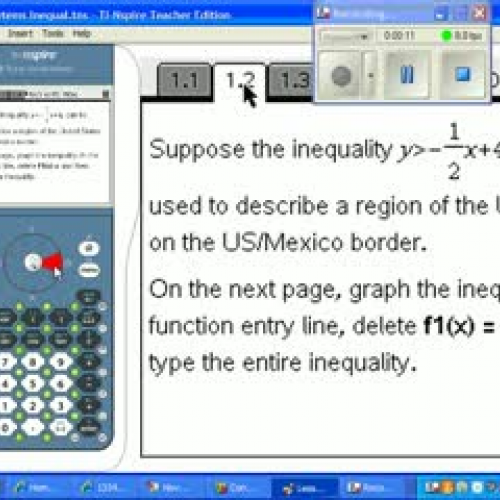 Lesson 8 Systems of Inequalities