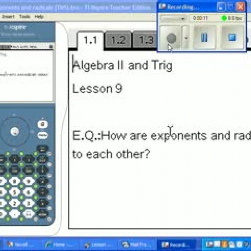 Lesson 9 Exponent Rules