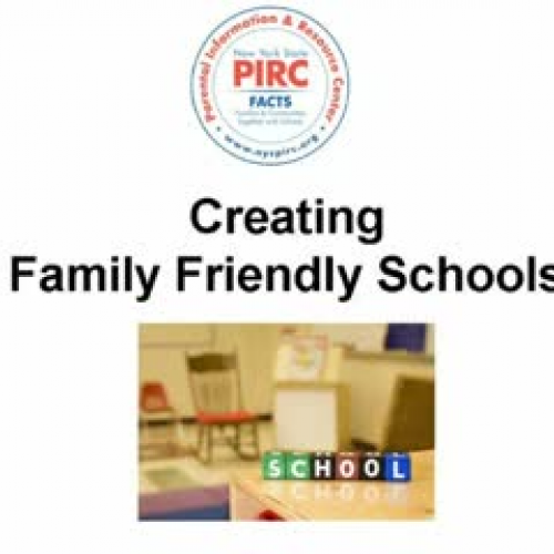 Creating Family Friendly Schools