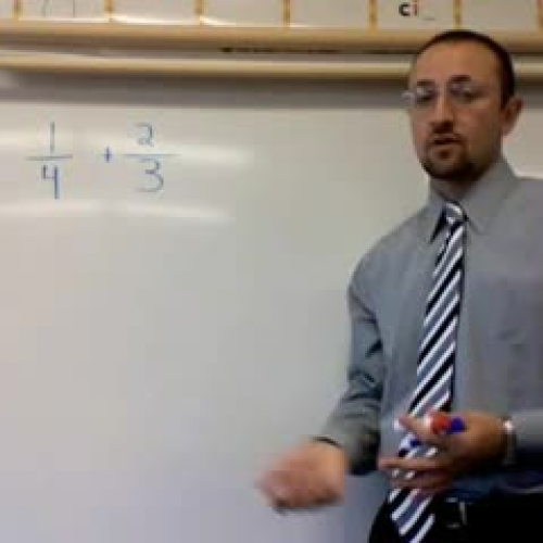 Using a Common Denominator