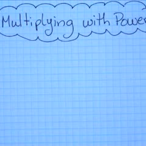Multiplying with Powers