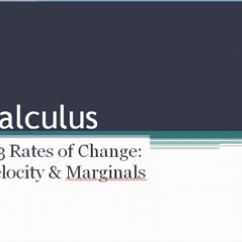 2.3 Calc. Rates of change_Hillman