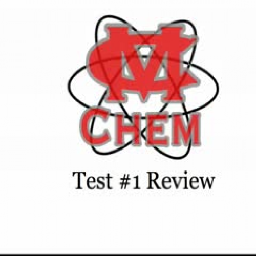 Test 1 Review