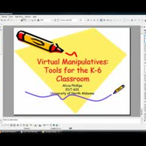 Virtual Manipulatives:Tools for the K-6 Class