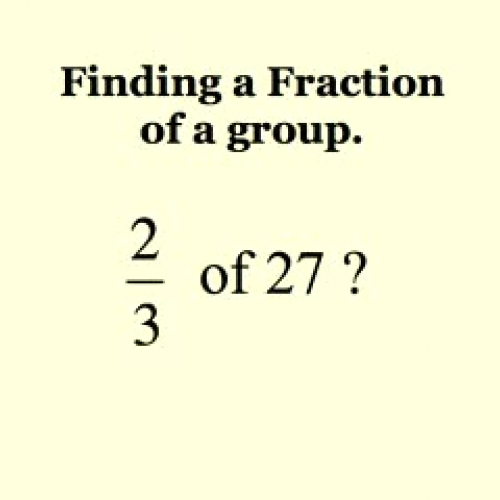 Fractions of a Number