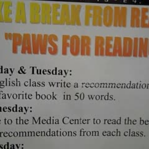 Paws To Read