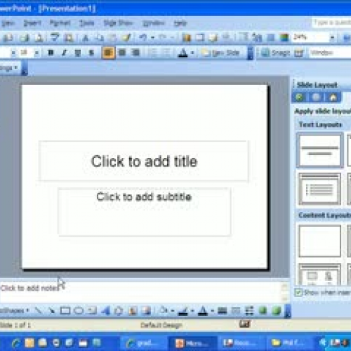 PowerPoint Slides into Digital Pictures