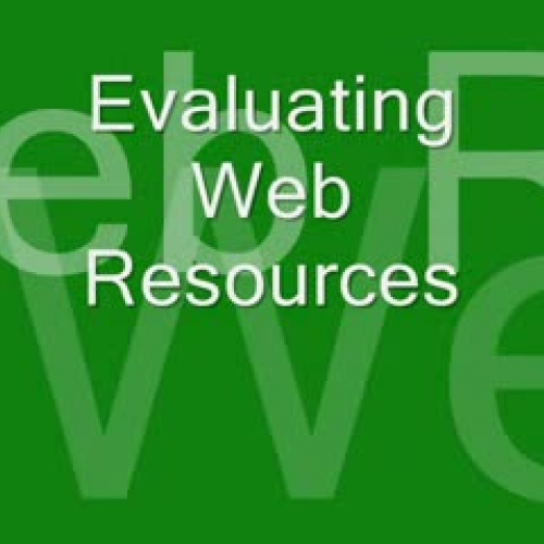 Website Eval