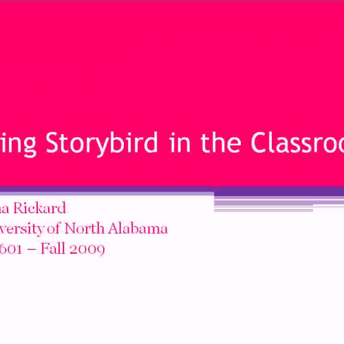 Storybird Presentation