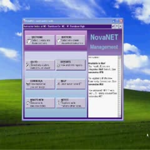 NovaNET Progress Report