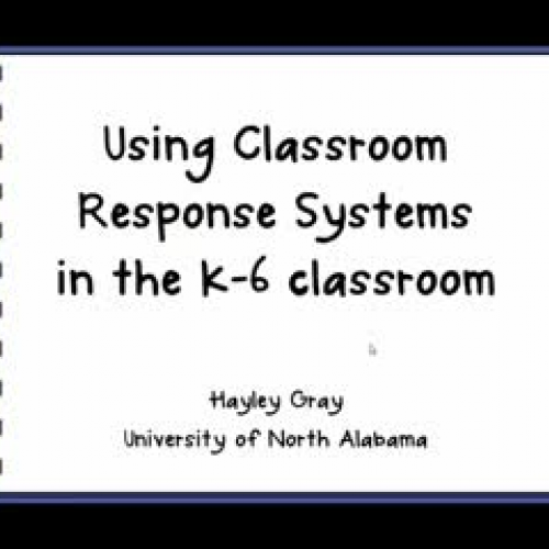 Classroom Response Systems