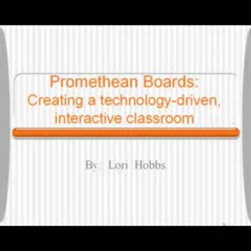 Promethean Board Intro