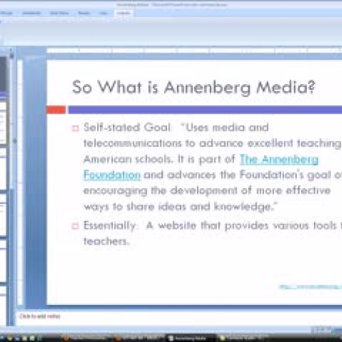 Annenberg Media Presentation