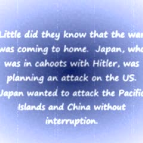 A Day that Will Live in Infamy