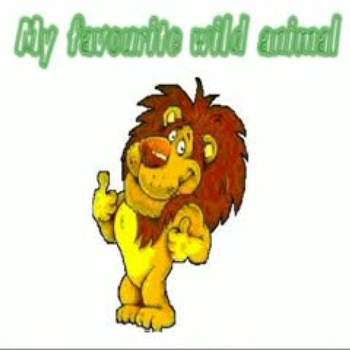 My favourite wild animal A