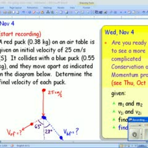 PHY40S - Conservation of Momentum