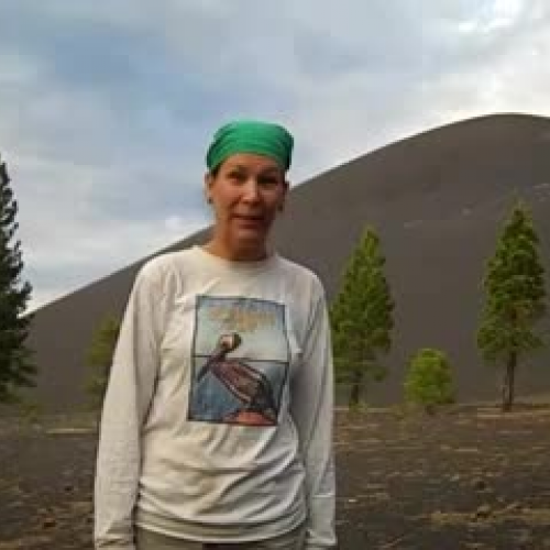 Ms. Cherene on Cinder Cone Part 1