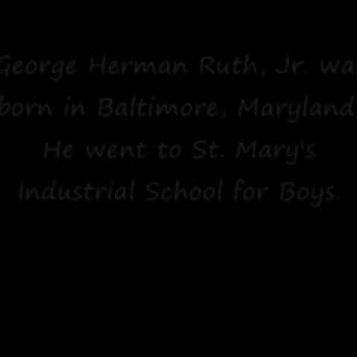 George Herman Ruth