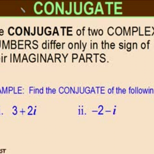 Complex Numbers Part II KORNCAST