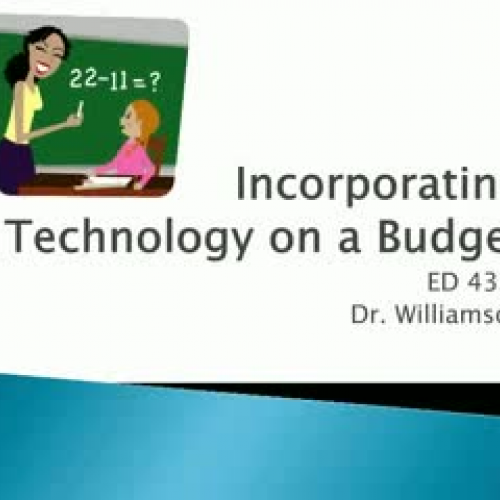 Incorporating Technology on a Budget