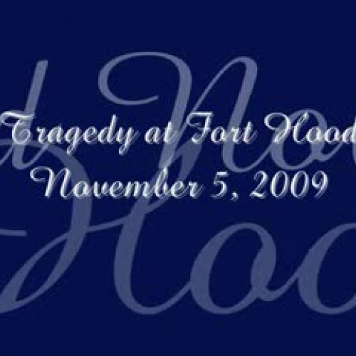 Ft. Hood Tribute Nov. 5 2009
