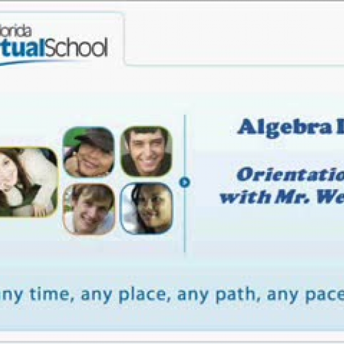 Mr. Welch's Algebra 2 Orientation Video