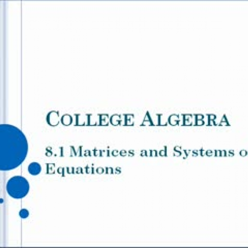 8.1 ColAlg. Solve systems using matrices_Zaro