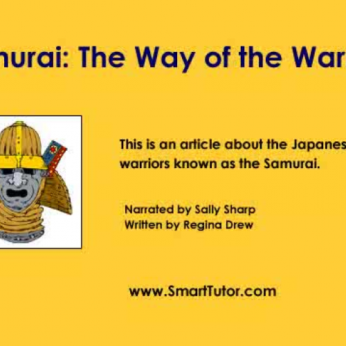 Reading Comprehension , Samurai: The Way of t