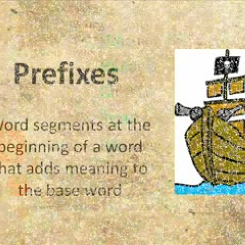 prefixes suffixes and roots