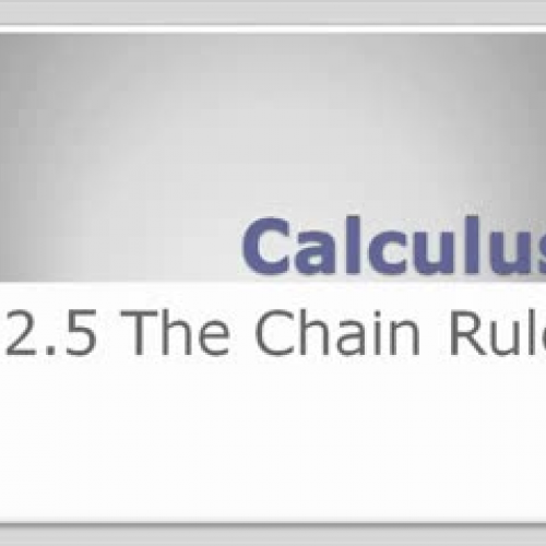 2.5 The Chain Rule_Hillman